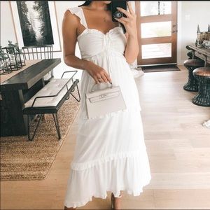 Midnight Macaroon Tiered Dress